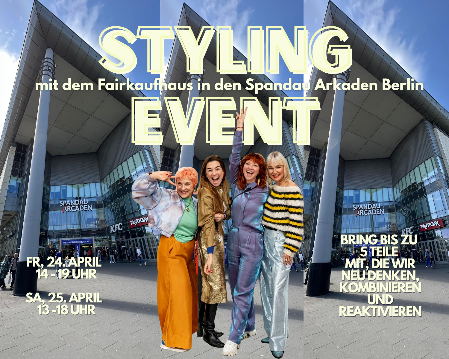 Flyer Styling Event Spandau 24. und 25. April 2026