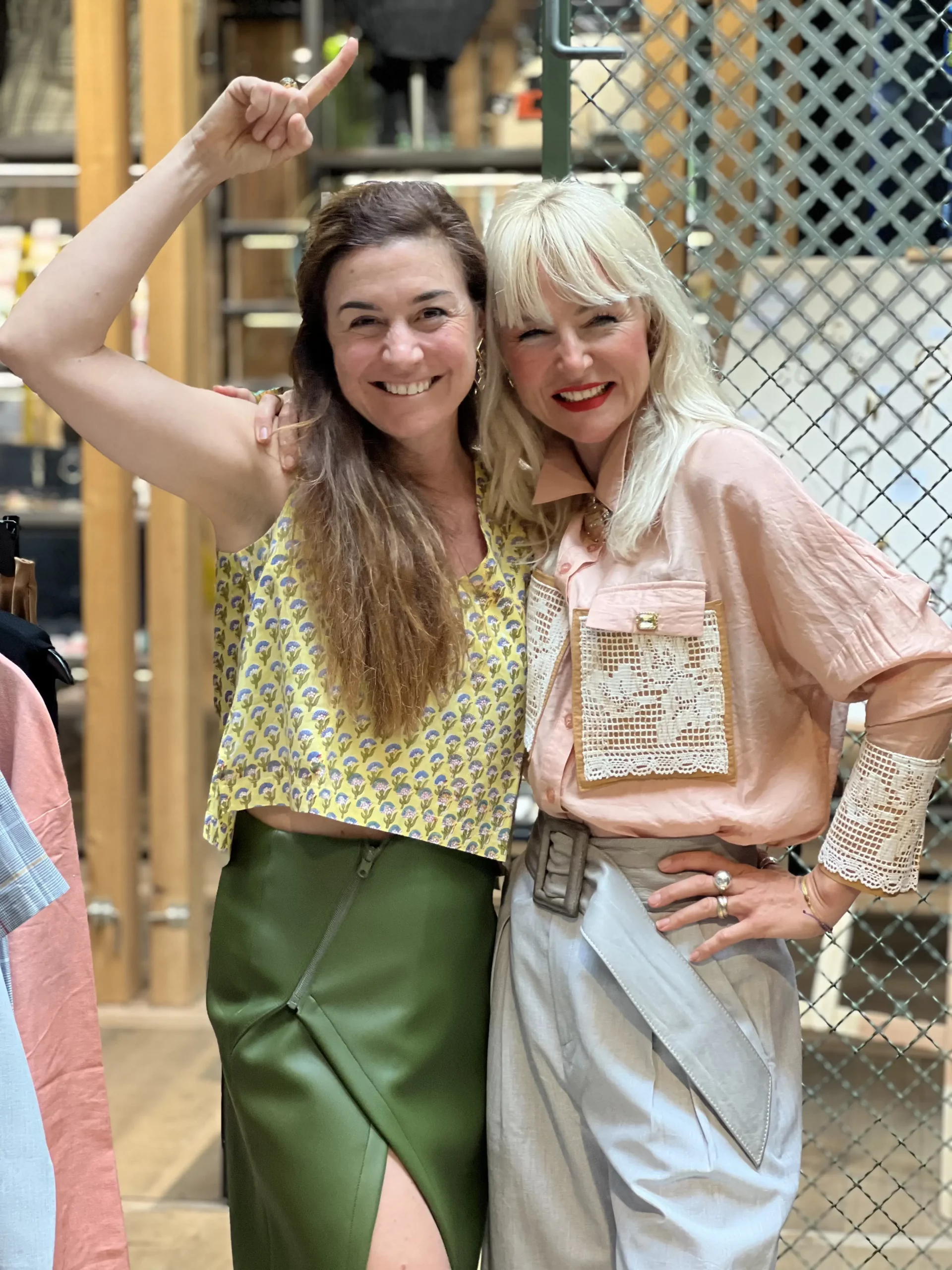 Stylistinnen Janine und Saskia