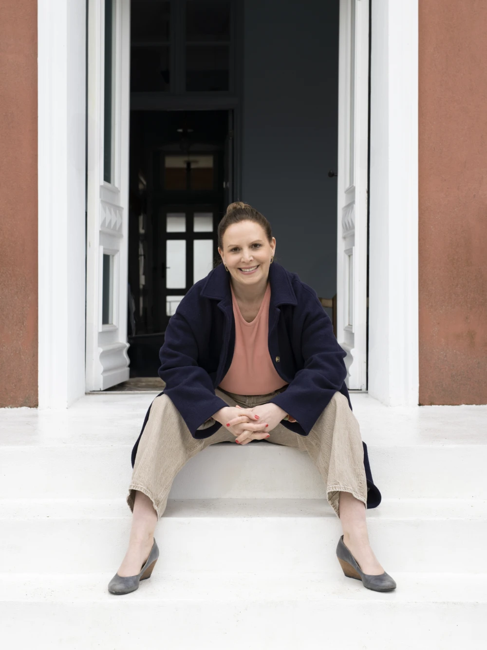 Dr. Sabine Spielmann beim Business Shooting